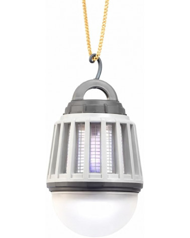 LÂMPADA ANTI-MOSQUITOS EXTERIOR LED 8.8 CINZA