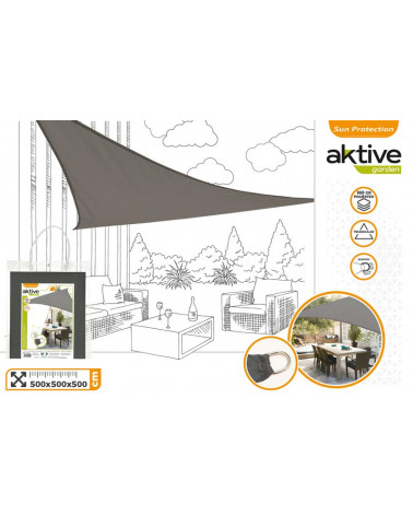 TOLDO TRIANGULAR OUTROS ANTRACITE 500X500 CM