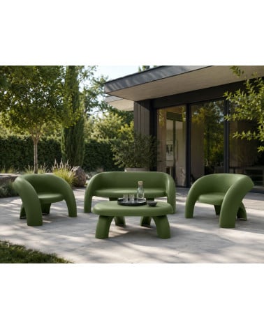 CONJ. JARDIM PVC 4 LUG. SOFA DUP.+2 SOF. SIMP.+MESA VD ESC.