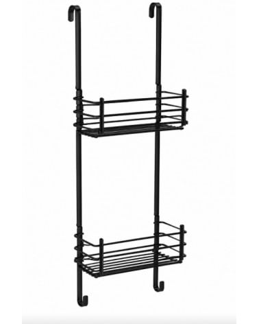 ORGANIZADOR DE DUCHE MÓVEL PRETO MATE  7.05 CM