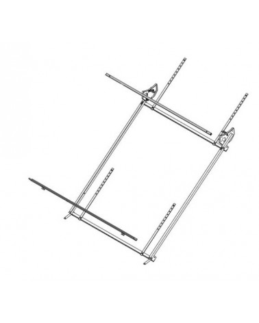 SUPORTE  SISTEMA TERMOSSIFAO STS 300 AP TELHADO INCLINADO