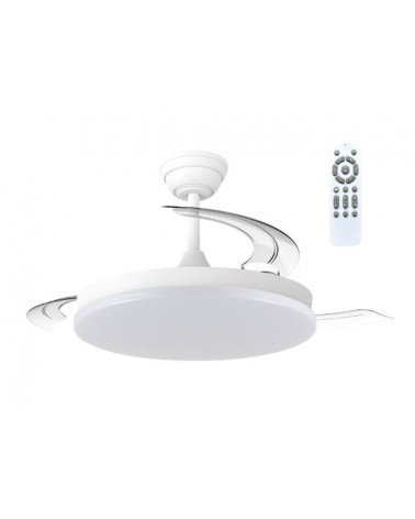 VENTOINHA DE TETO MILKY ECO 48W 5280LM