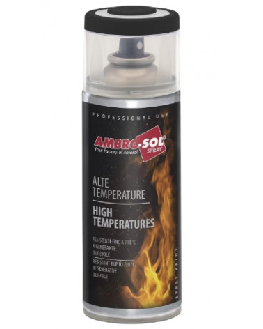 SPRAY DE ALTA TEMPERATURA CINZA 400ML
