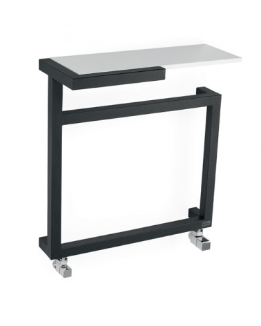 RADIADOR TOALHEIRO NEW Q 550X530 (ELECT. V) TEXTURED BLACK