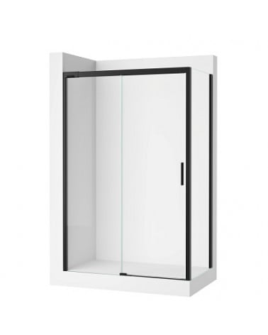 LATERAL FIXO DUCHE 90X200CM PRETO