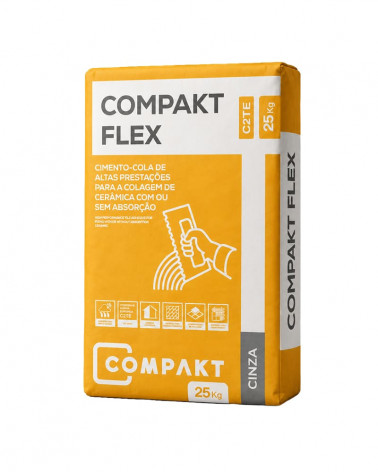 COMPAKT FLEX C2TE CINZA 25KG