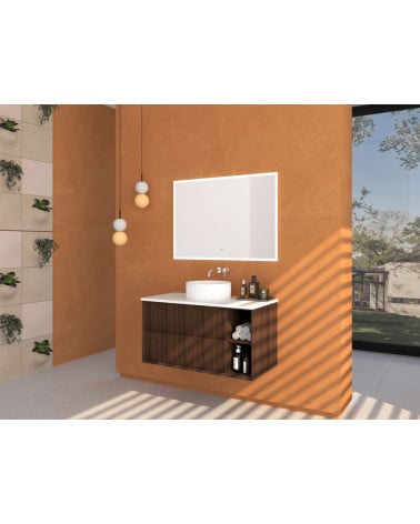 KAZA TAMPO 100X46X2 BRANCO MATE