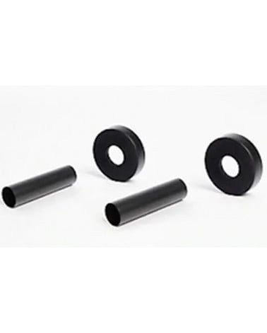 KIT ( ESPELHO + PONTEIRA) COBRE TUBOS NEGRO