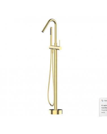 TORNEIRA BANHEIRA DOURADO MATE COZY SIRO