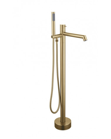 TORNEIRA BANHEIRA DOURADO ESCOVADO COZY PHI