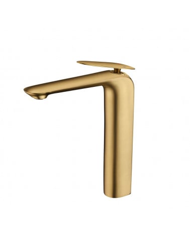 TORNEIRA LAVATÓRIO DOURADO ESCOVADO COZY MALTA