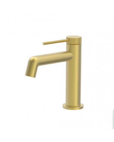 TORNEIRA LAVATÓRIO DOURADO ESCOVADO COZY MAUI