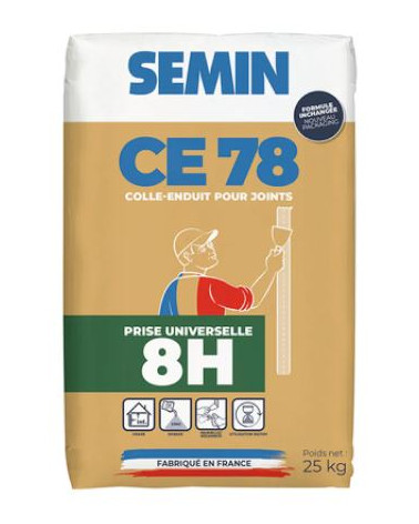 PASTA P/JUNTAS RAPIDA SEMIN 8HORAS CE78 25KG