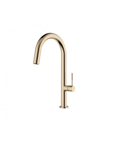 TORNEIRA COZINHA COM CHUVEIRO COZY TAITI DOURADO