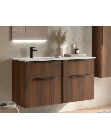 MÓVEL + LAVATÓRIO NOGUEIRA 120 CM + LAVATÓRIO