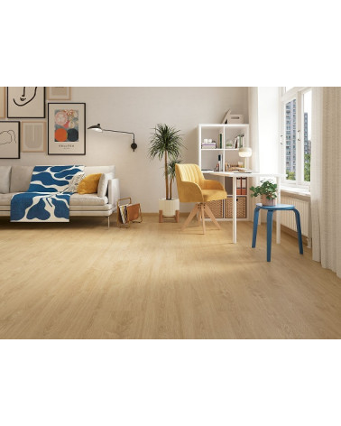 PAVIMENTO FLUTUANTE BEGE AC5 133.1X19.4 CM