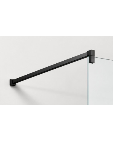 KAZA TIRANTE P/PAINEL FIXO PRETO MATE