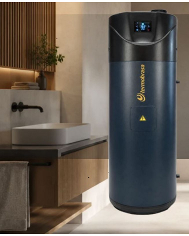 BOMBA CALOR AQS GOLD EVO 280 C/ANODO ELET.+WIFI INOX AZUL