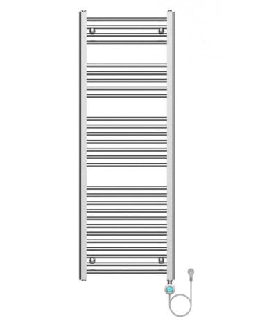 TOALHEIRO ELÉTRICO 900 W CROMADO 50X140 CM