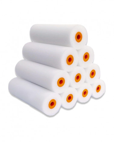 RECARGA MINI ROLO ESPUMA 110 MM 5 UNIDADES
