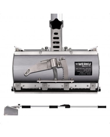 WERKU APLICADOR GESSO 250MM EXTENS. 980-1600 MM 2KG
