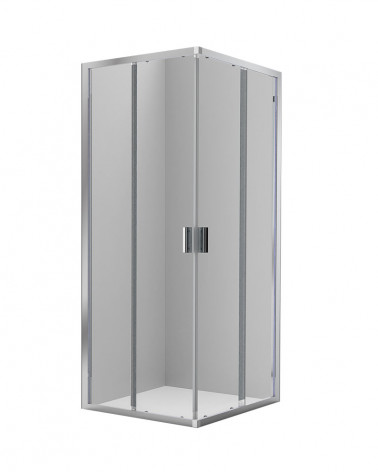 DIVISÓRIA DUCHE 80X195CM CROMADO