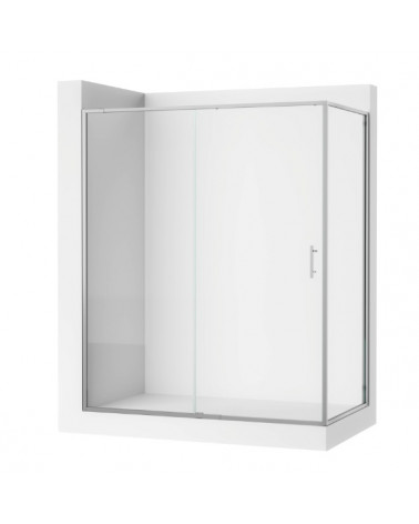 LATERAL FIXO DUCHE 80X200CM CROMADO
