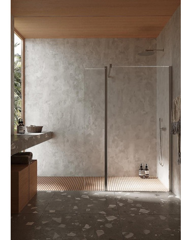 PAINEL FIXO DUCHE 120X200CM CROMADO