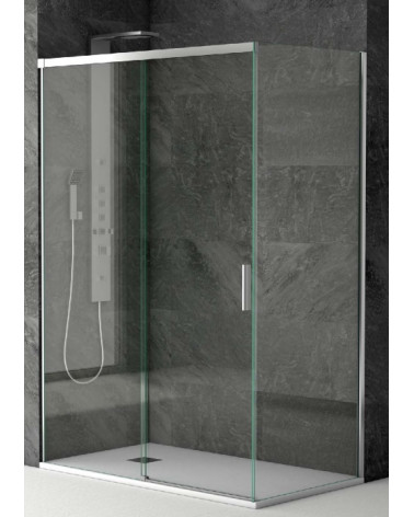 LATERAL FIXO DUCHE 80X195CM CROMADO