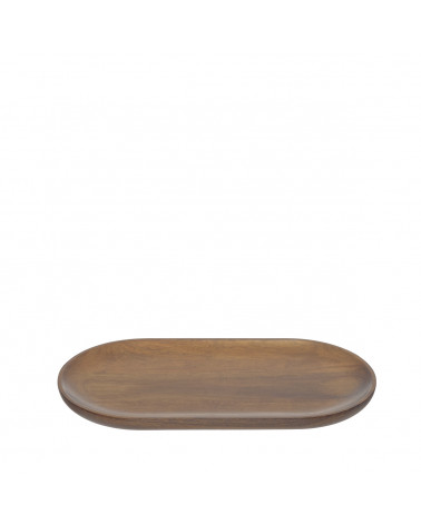 CASA TABULEIRO OVAL 30CM ACACIA 55342