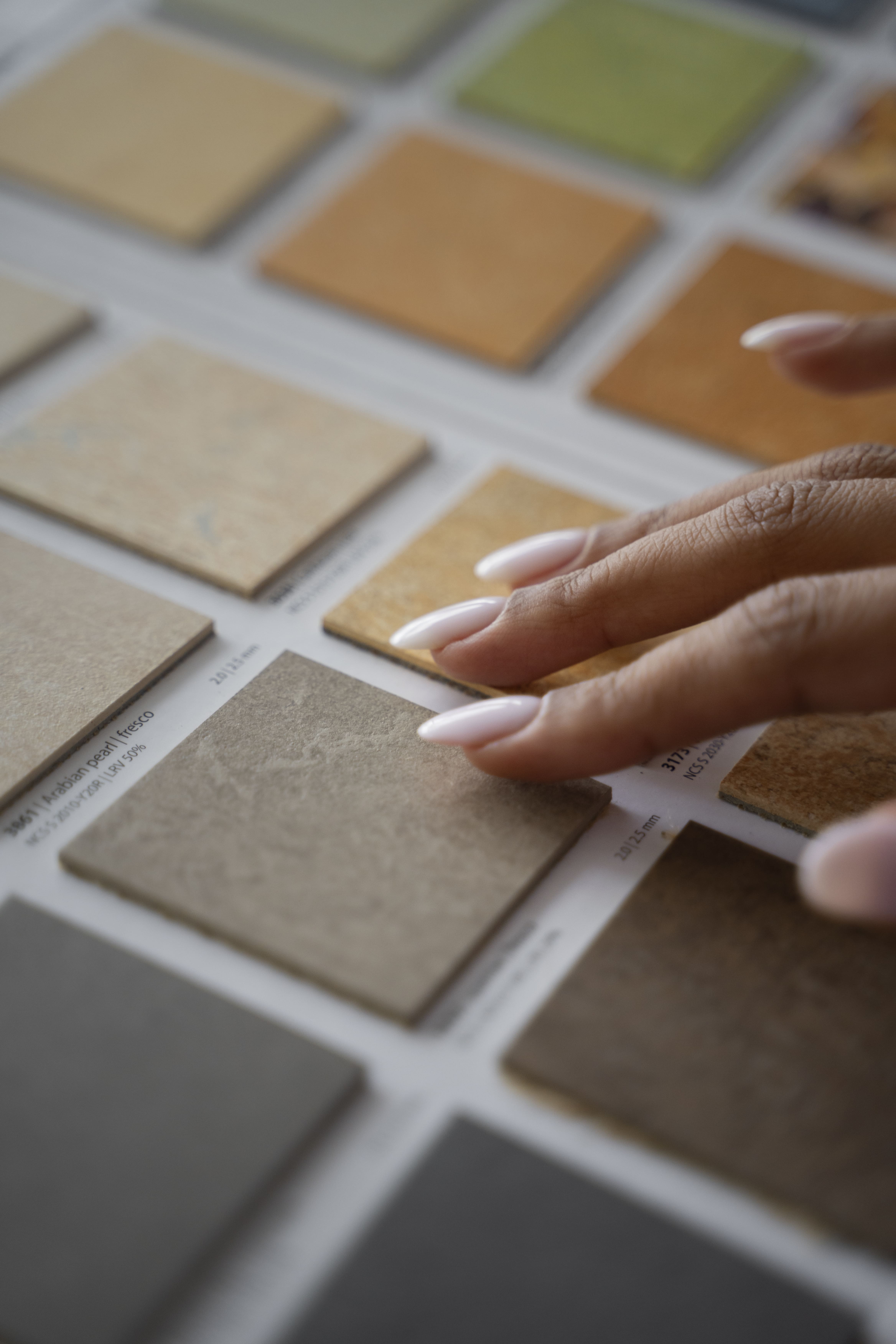 Paleta de cores para combinar pavimentos e revestimentos